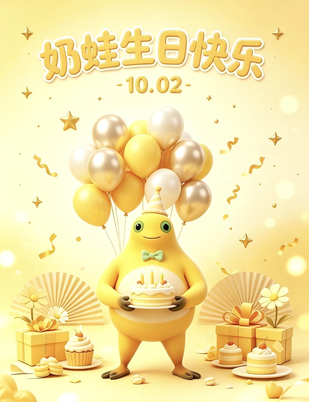 奶蛙生日快乐